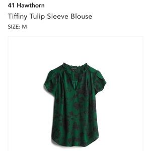 Dark Green 41 Hawthorne Blouse